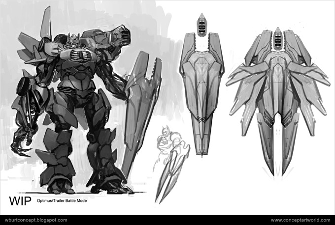 Tranformers Dark of the Moon Concept Art Wesley Burt 07a