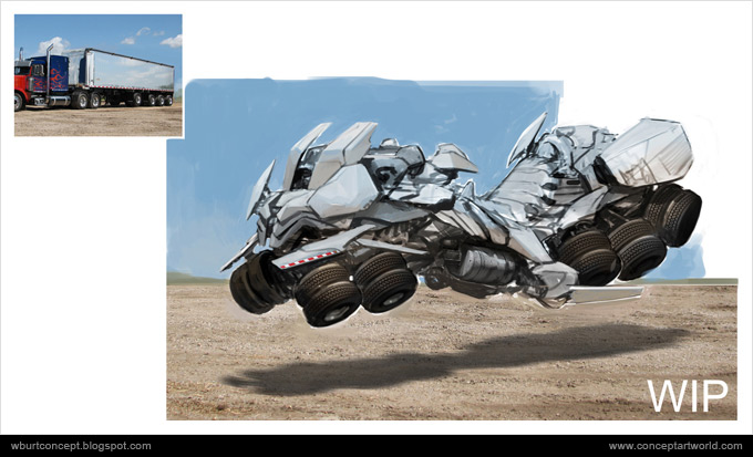 Tranformers Dark of the Moon Concept Art Wesley Burt 09a