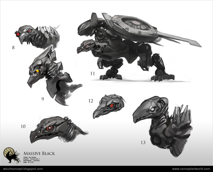 Tranformers Dark of the Moon Concept Art Wesley Burt 10a