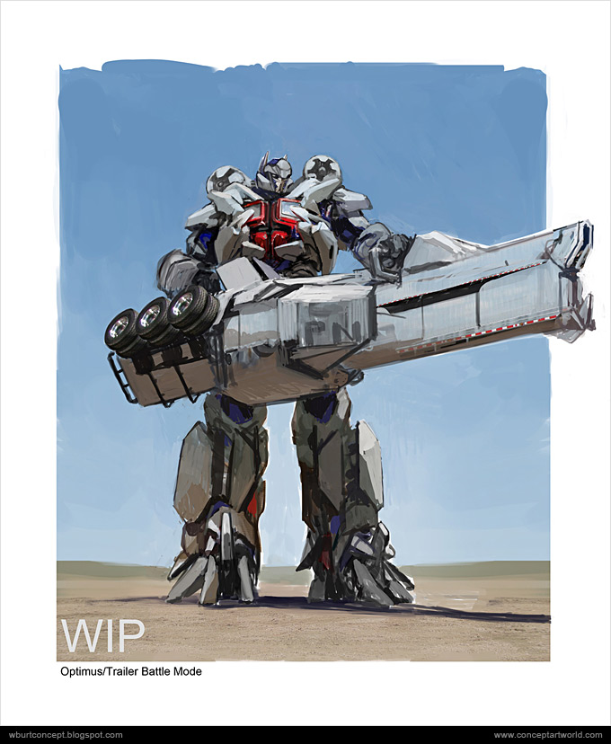 Tranformers Dark of the Moon Concept Art Wesley Burt 11a