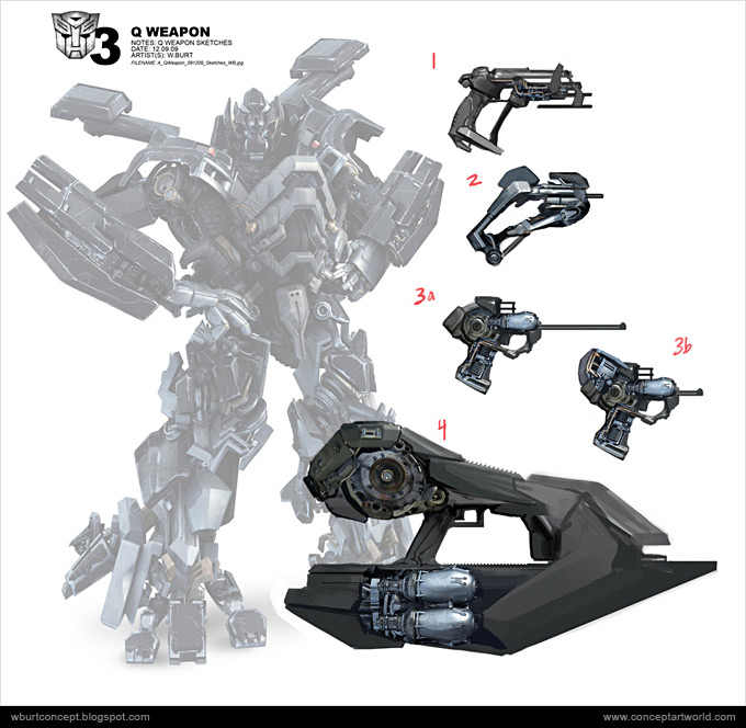 Tranformers Dark of the Moon Concept Art Wesley Burt 18a