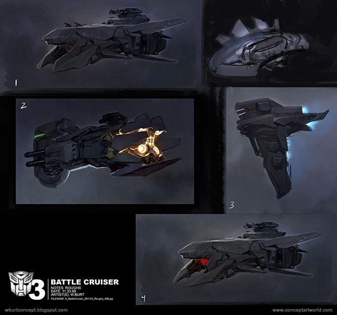 Tranformers Dark of the Moon Concept Art Wesley Burt 21a