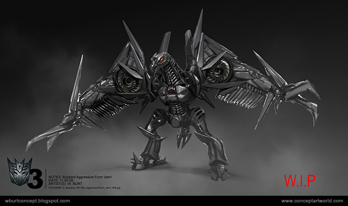 Tranformers Dark of the Moon Concept Art Wesley Burt 25a