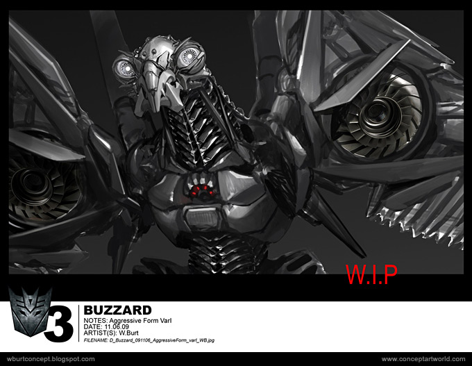 Tranformers Dark of the Moon Concept Art Wesley Burt 26a