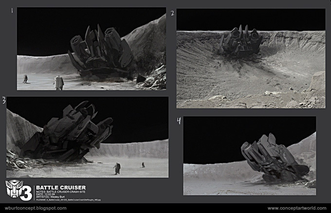 Tranformers Dark of the Moon Concept Art Wesley Burt 28a