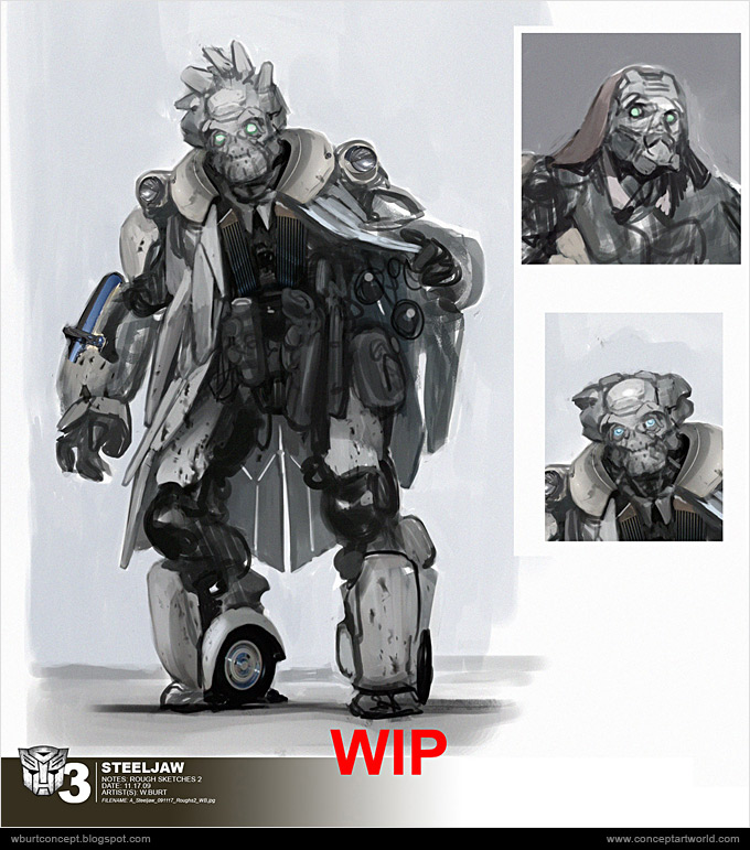 Tranformers Dark of the Moon Concept Art Wesley Burt 29a