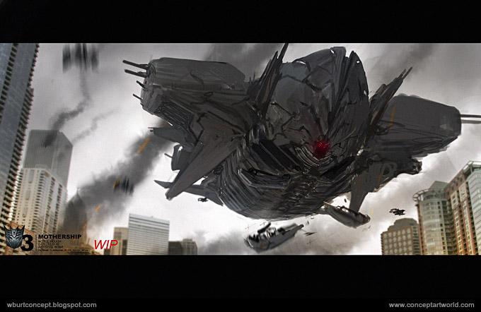 Tranformers Dark of the Moon Concept Art Wesley Burt 35a