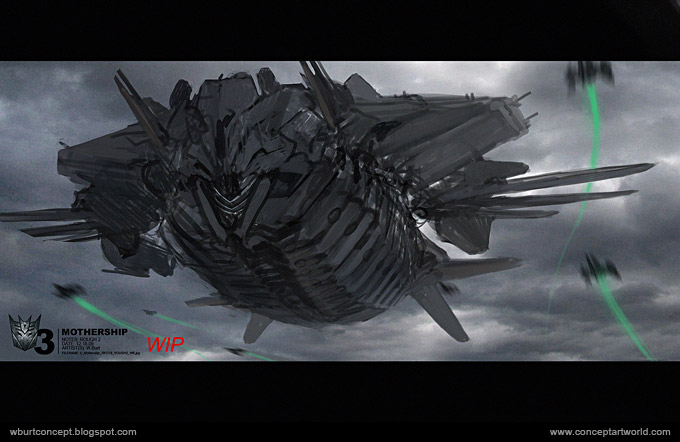 Tranformers Dark of the Moon Concept Art Wesley Burt 36a