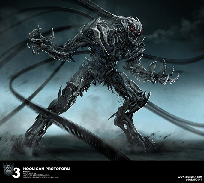 Transformers Dark of the Moon Concept Art by Josh Nizzi 33a