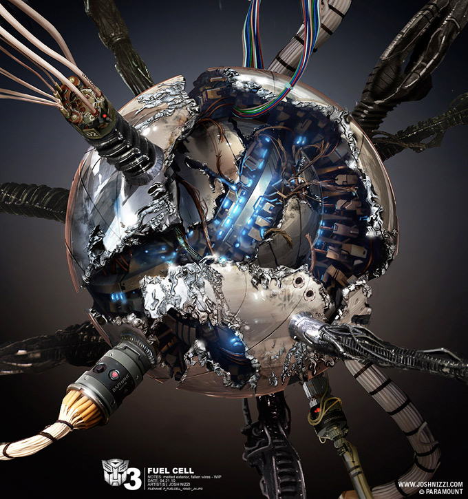 Transformers Dark of the Moon Concept Art by Josh Nizzi 36a