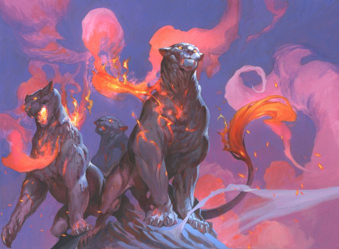 Jesper Ejsing Art Illustration chandra s fire cat squad