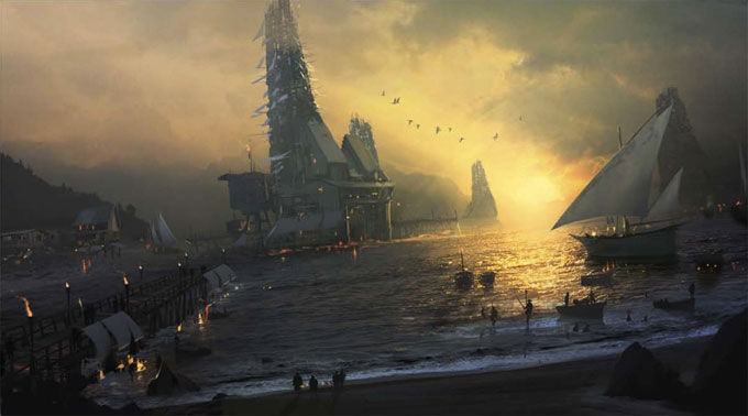 Hovig Alahaidoyan Landscape Concept Art