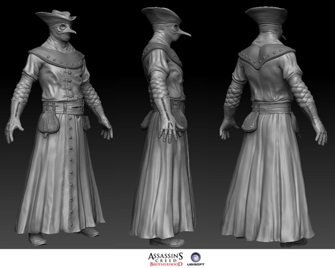 Assassin's Creed - Revelation / Character Concept Art by Antoine Rol