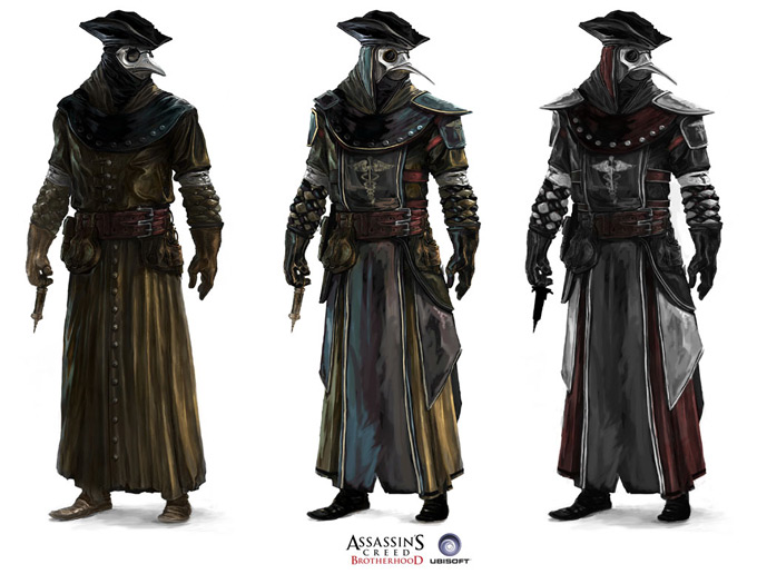 Assassin's Creed - Revelation / Character Concept Art by Antoine Rol