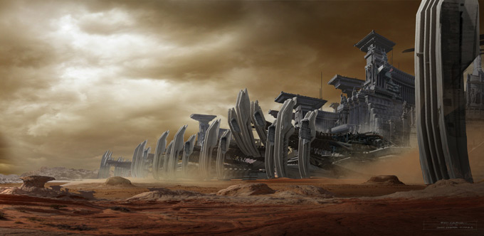 John Carter Concept Art by Ryan Church 11a