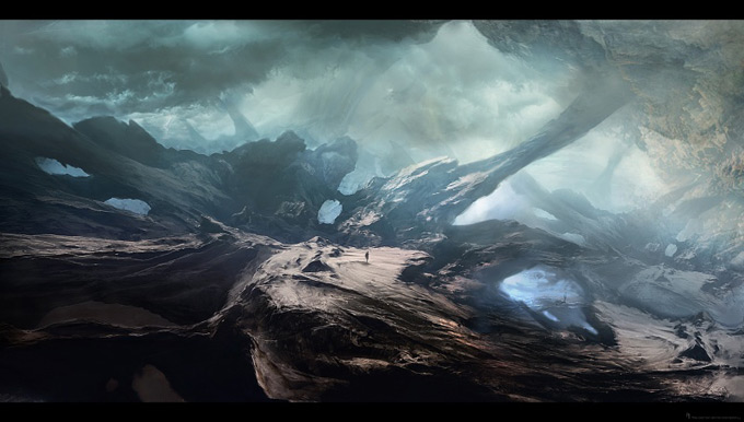 Wrath of the Titans Concept Art by Aaron Sims Co 08a