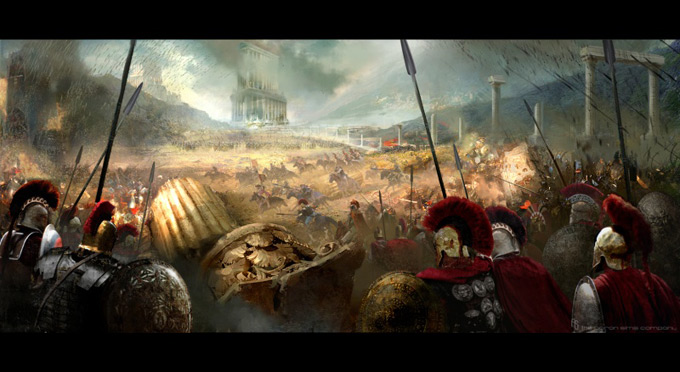 Wrath of the Titans Concept Art by Aaron Sims Co 11a