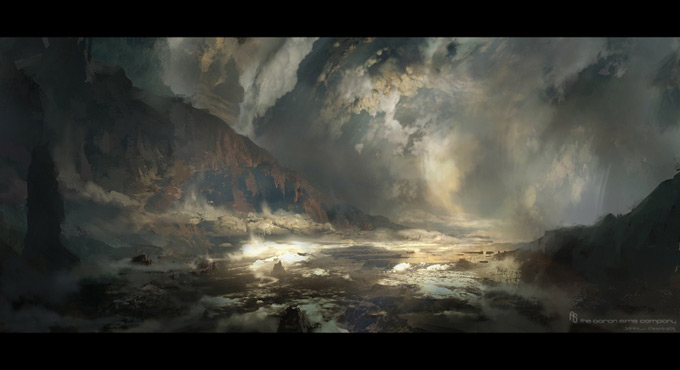 Wrath of the Titans Concept Art by Aaron Sims Co 18a