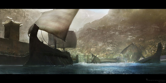 Wrath of the Titans Concept Art by Aaron Sims Co 21a