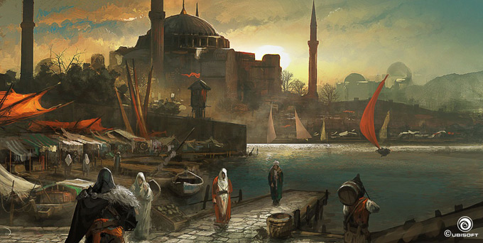 Assassin's Creed Revelations Concept Art by Martin Deschambault