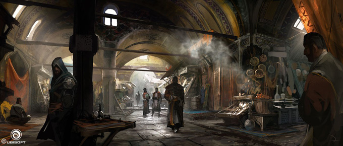 Assassin's Creed Revelations Concept Art by Martin Deschambault
