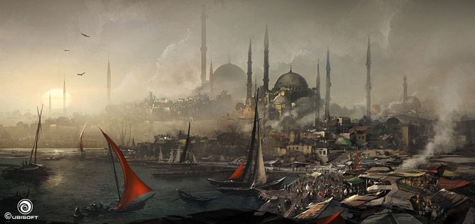Assassin's Creed Revelations Concept Art by Martin Deschambault