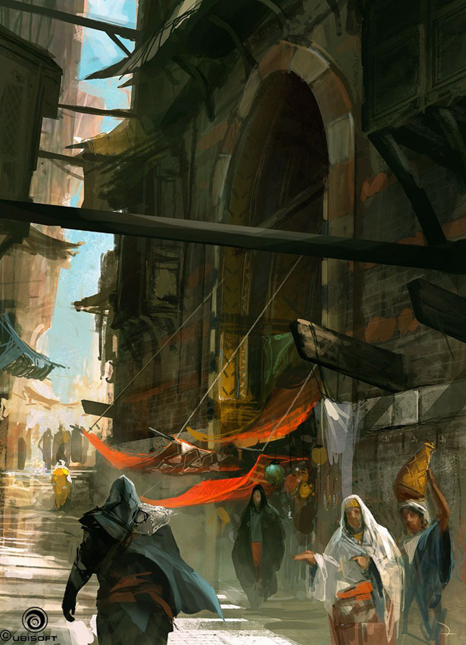 Assassin's Creed Revelations Concept Art by Martin Deschambault