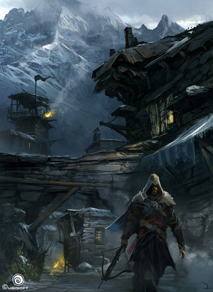 Assassin's Creed Revelations Concept Art by Martin Deschambault