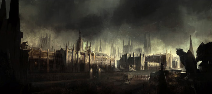 Gerhard Mozsi Concept Art and Matte Painting