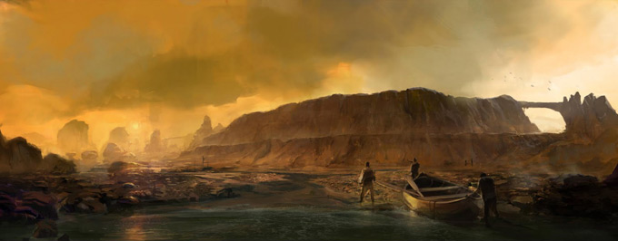 Gerhard Mozsi Concept Art and Matte Painting