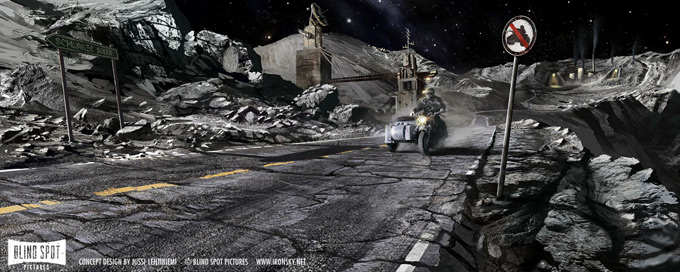 Iron Sky Concept Art by Jussi Lehtiniemi