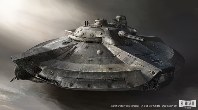 Iron Sky Concept Art by Jussi Lehtiniemi