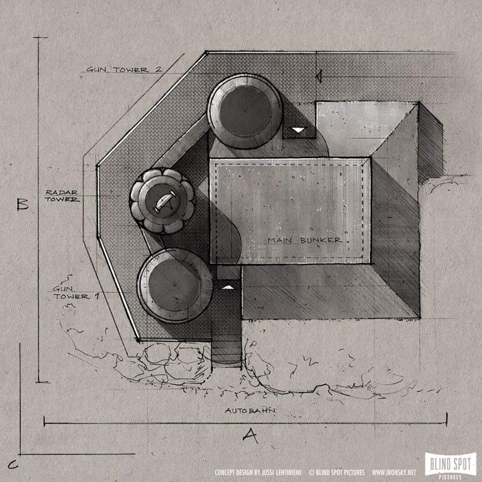 Iron Sky Concept Art by Jussi Lehtiniemi