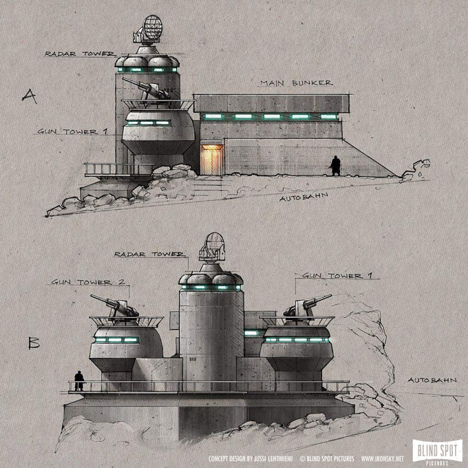 Iron Sky Concept Art by Jussi Lehtiniemi