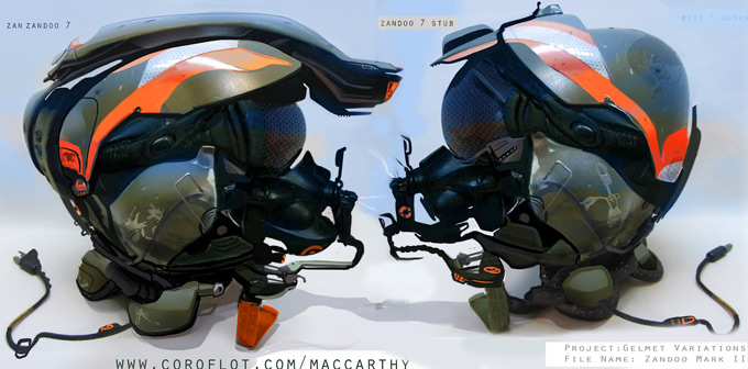 Joe MacCarthy Concept Art and Product Designs