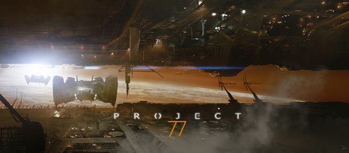 Project 77 Concept Art by Martin Deschambault