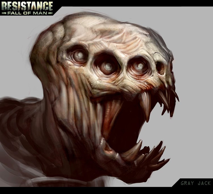 Resistance: Fall of Man Concept Art by Rodrigo Ribeiro