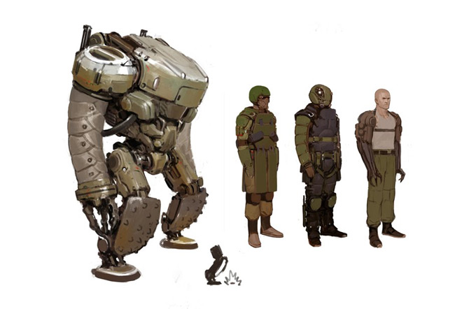 Richard Doble Concept Art