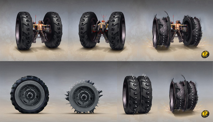 Twisted Metal Concept Art by Tyler West