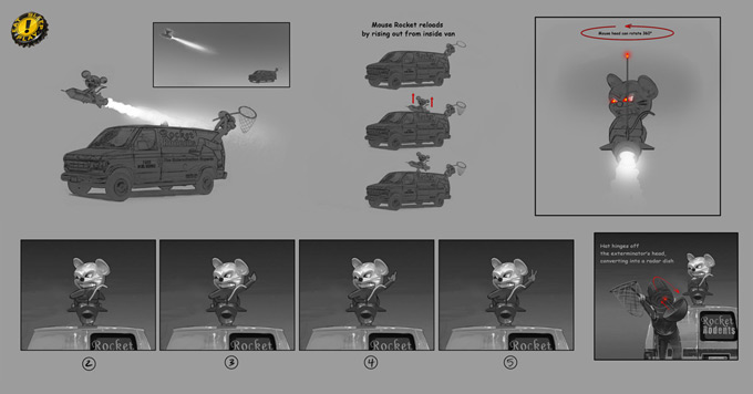 Twisted Metal Concept Art by Tyler West