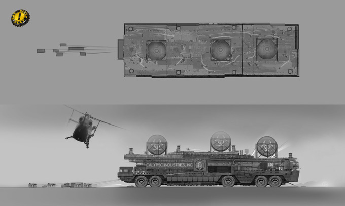 Twisted Metal Concept Art by Tyler West