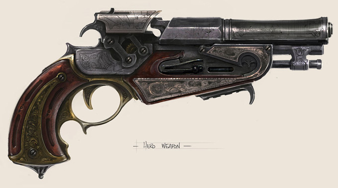 Weapon Concept Art Jeremy Love