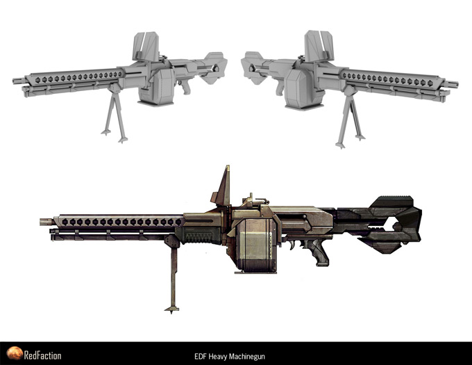 Weapon Concept Art Kemp Remillard