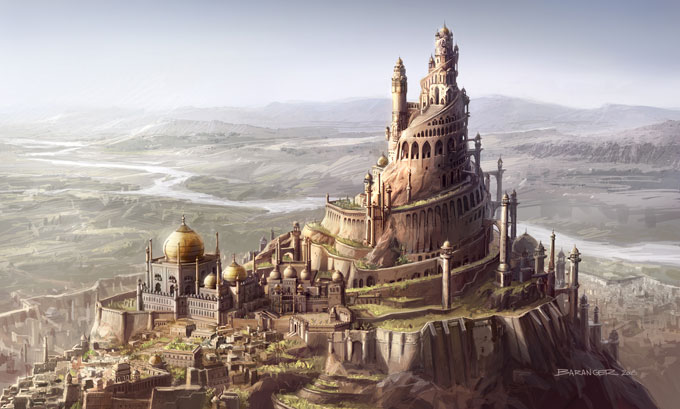 François Baranger Concept Art PRINCE OF PERSIA MOVIE