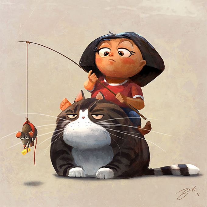 Goro Fujita Concept Art and Illustrations