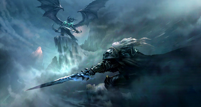 Graven Tung Concept Art Arthas Illidan