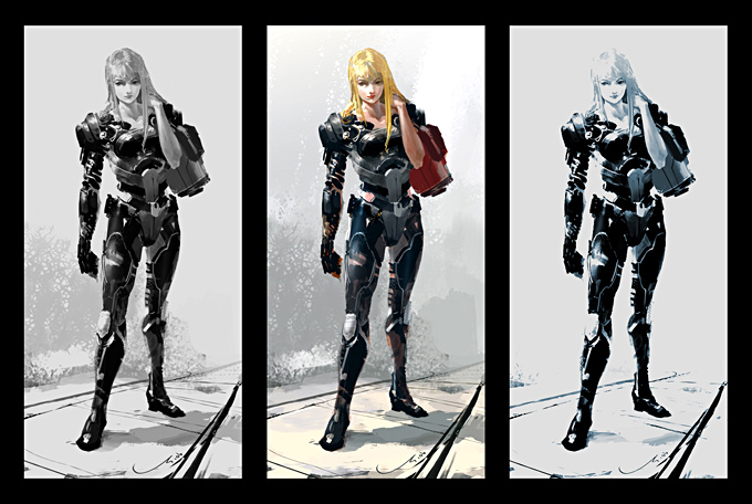 Graven Tung Concept Art Blonde