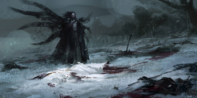 Graven Tung Concept Art Mourn