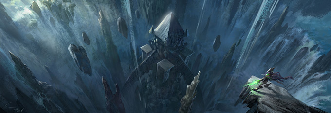 Graven Tung Concept Art The Temple Cave