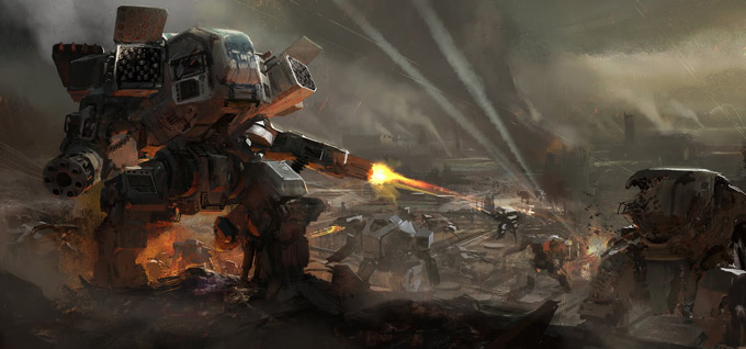 Mech Concept Designs by John Park | Concept Art World